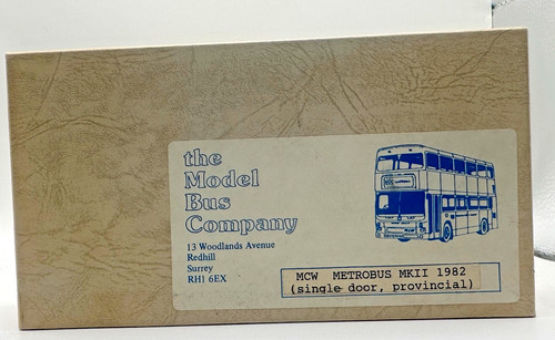 Model bus company mcw metrobus - model,