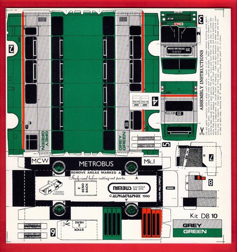 4mm cut out bus card - out, kit