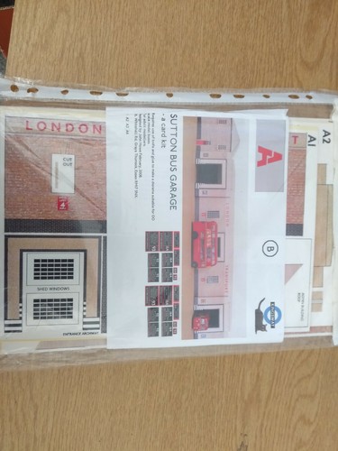Bus garage card kit - bus, a