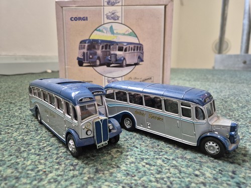 Corgi silver service - corgi, aec