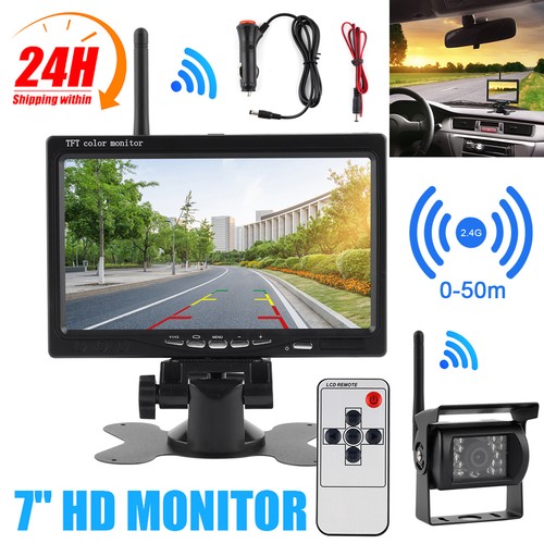 Lcd monitor wireless car - 7",
