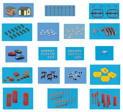 Gauge modelscene unpainted - gauge,