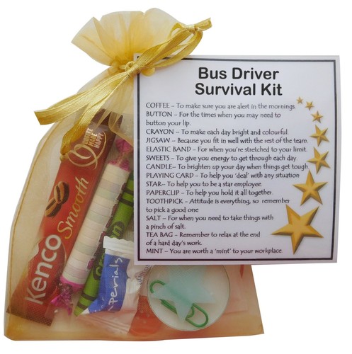 Bus driver survival kit - bus,