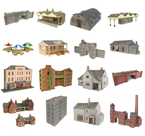 Metcalfe model railway card - model,