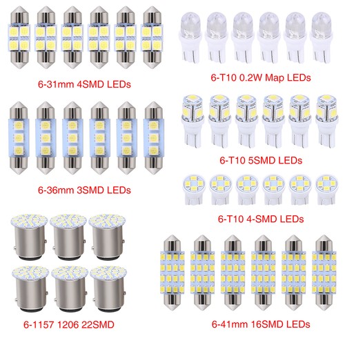 Piece led interior kit - led,