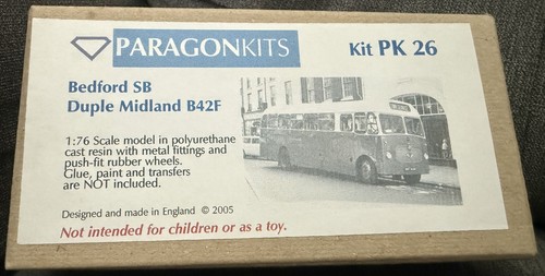 Rare paragon kits bedford - paragon,