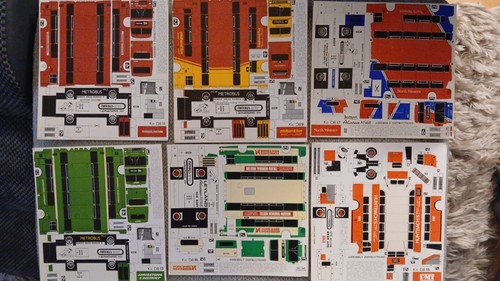Gauge cardboard paper - oo, 1:76