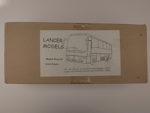 Resin model bus kit - model,